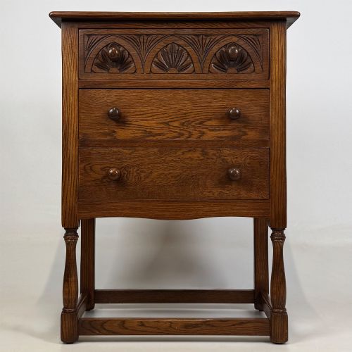 antique 20th century small chest of drawers in oak - CATEGORY: ANTIQUE CHEST OF DRAWERS - DATED EDWARDIAN