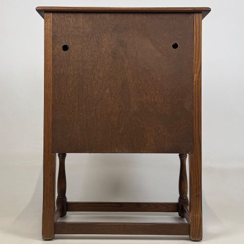 ANTIQUE 20TH CENTURY SMALL CHEST OF DRAWERS IN OAK - ADDITIONAL PHOTO 4
