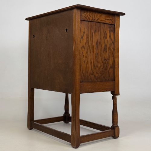 ANTIQUE 20TH CENTURY SMALL CHEST OF DRAWERS IN OAK - ADDITIONAL PHOTO 5
