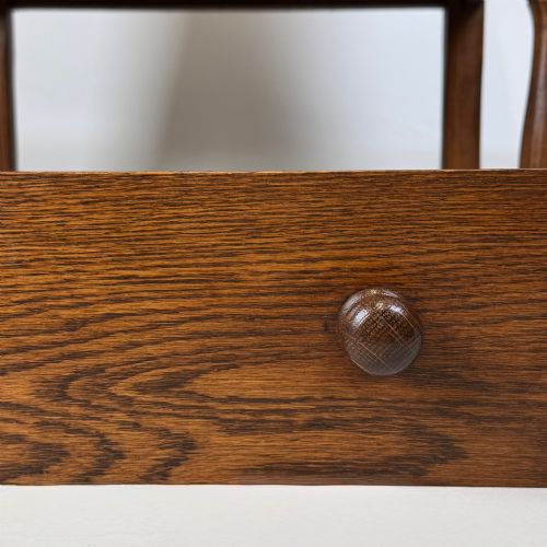 ANTIQUE 20TH CENTURY SMALL CHEST OF DRAWERS IN OAK - ADDITIONAL PHOTO 10
