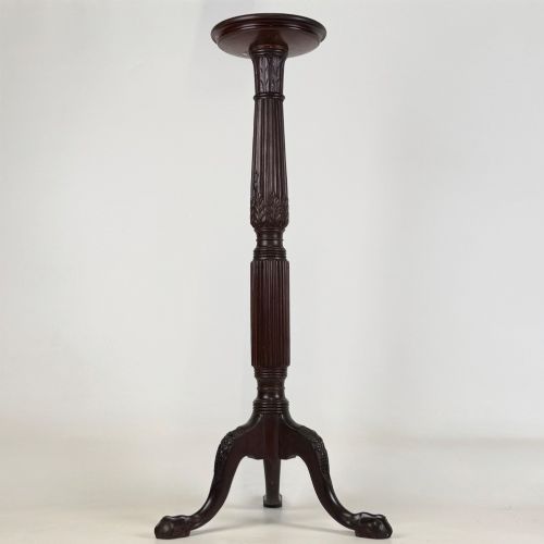 ANTIQUE 19TH CENTURY VICTORIAN PLANT STAND IN MAHOGANY - ADDITIONAL PHOTO 1