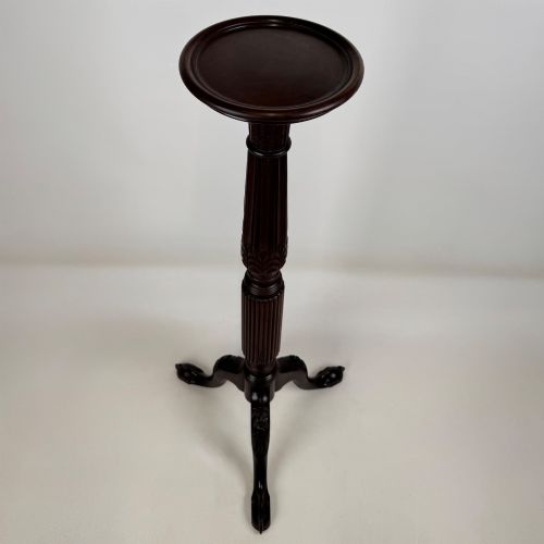 ANTIQUE 19TH CENTURY VICTORIAN PLANT STAND IN MAHOGANY - ADDITIONAL PHOTO 2