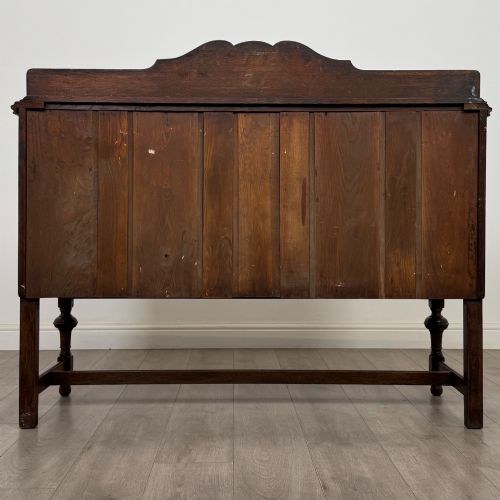 ANTIQUE 20TH CENTURY EDWARDIAN SIDEBOARD IN OAK - ADDITIONAL PHOTO 4