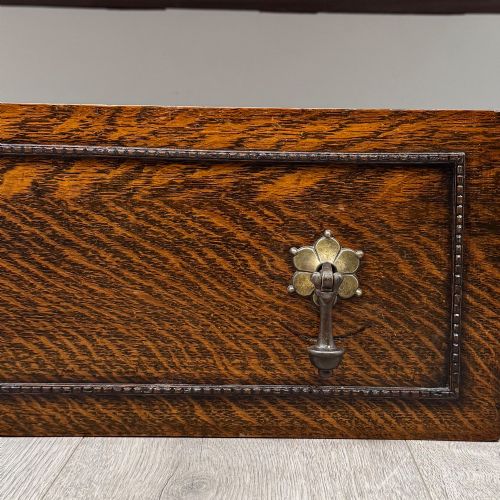 ANTIQUE 20TH CENTURY EDWARDIAN SIDEBOARD IN OAK - ADDITIONAL PHOTO 11