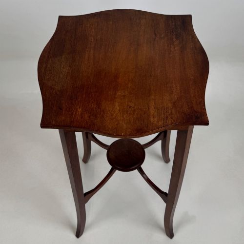 ANTIQUE 20TH CENTURY EDWARDIAN SIDE TABLE IN MAHOGANY - ADDITIONAL PHOTO 6