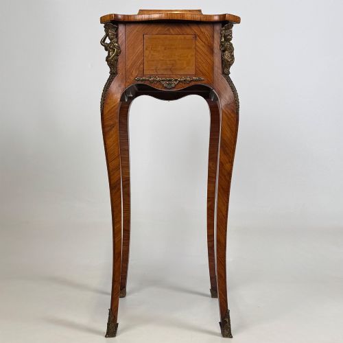 ANTIQUE 19TH CENTURY DECORATIVE FRENCH CABINET IN WALNUT - ADDITIONAL PHOTO 2