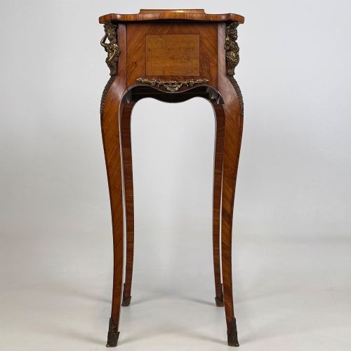 ANTIQUE 19TH CENTURY DECORATIVE FRENCH CABINET IN WALNUT - ADDITIONAL PHOTO 6