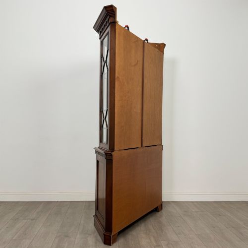 ANTIQUE 20TH CENTURY UNUSUAL DISPLAY CABINET IN MAHOGANY - ADDITIONAL PHOTO 4