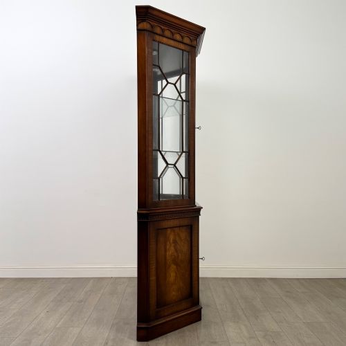 ANTIQUE 20TH CENTURY UNUSUAL DISPLAY CABINET IN MAHOGANY - ADDITIONAL PHOTO 7