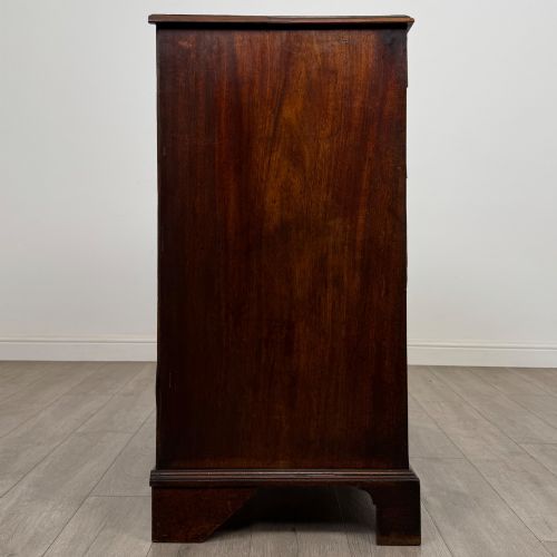 ANTIQUE 18TH CENTURY GEORGIAN MAHOGANY CHEST OF DRAWERS - ADDITIONAL PHOTO 6