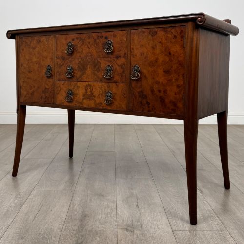 ANTIQUE 20TH CENTURY EDWARDIAN SIDEBOARD IN BURR WALNUT - ADDITIONAL PHOTO 2
