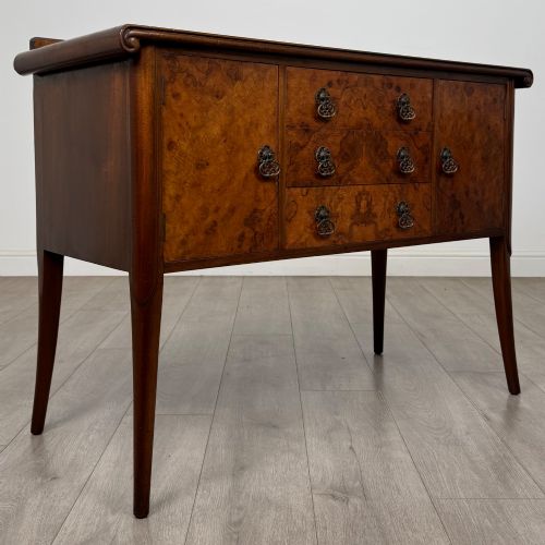 ANTIQUE 20TH CENTURY EDWARDIAN SIDEBOARD IN BURR WALNUT - ADDITIONAL PHOTO 8