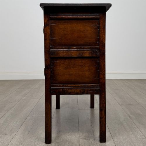ANTIQUE 20TH CENTURY SMALL GOOD QUALITY CUPBOARD IN OAK - ADDITIONAL PHOTO 3