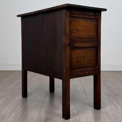 ANTIQUE 20TH CENTURY SMALL GOOD QUALITY CUPBOARD IN OAK - ADDITIONAL PHOTO 6