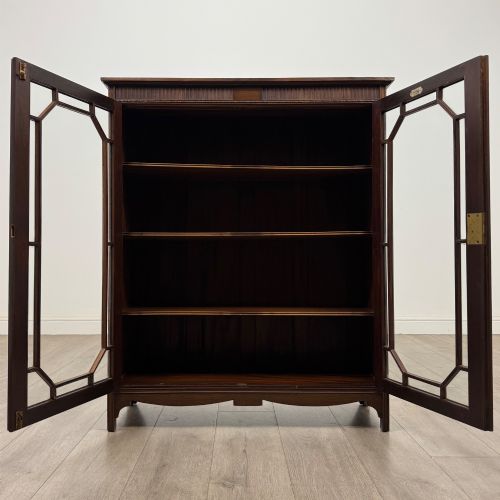 ANTIQUE 20TH CENTURY DISPLAY CABINET BY WARRING GILLOWS LTD - ADDITIONAL PHOTO 1