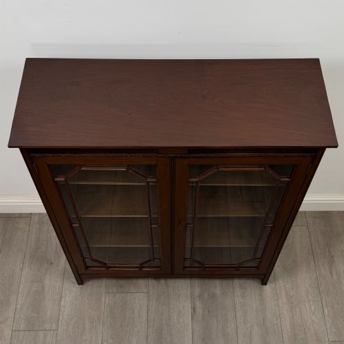 ANTIQUE 20TH CENTURY DISPLAY CABINET BY WARRING GILLOWS LTD - ADDITIONAL PHOTO 9