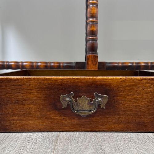 ANTIQUE 20TH CENTURY JACOBEAN STYLE DRESSER BASE IN OAK - ADDITIONAL PHOTO 10