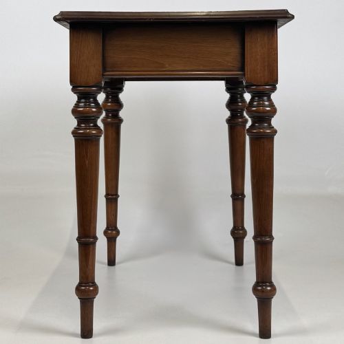 ANTIQUE 19TH CENTURY VICTORIAN SIDE TABLE IN MAHOGANY - ADDITIONAL PHOTO 2