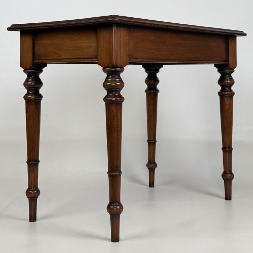 ANTIQUE 19TH CENTURY VICTORIAN SIDE TABLE IN MAHOGANY - ADDITIONAL PHOTO 3