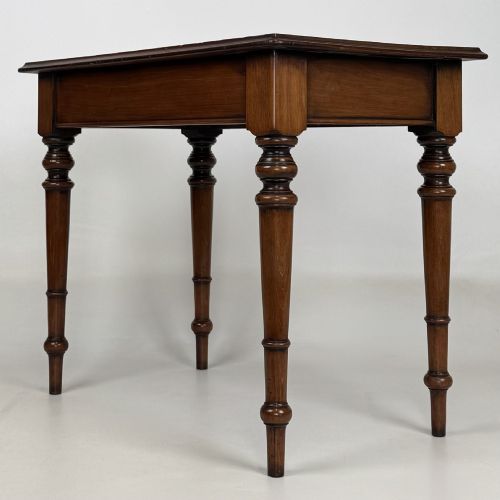 ANTIQUE 19TH CENTURY VICTORIAN SIDE TABLE IN MAHOGANY - ADDITIONAL PHOTO 5