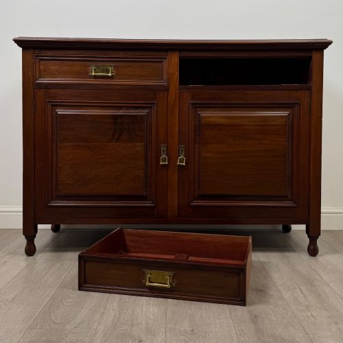 ANTIQUE 20TH CENTURY EDWARDIAN SIDEBOARD IN MAHOGANY - ADDITIONAL PHOTO 10