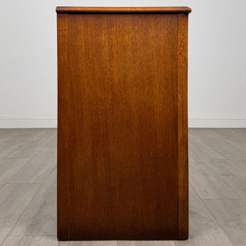 ANTIQUE 20TH CENTURY EDWARDIAN CHEST OF DRAWERS IN OAK - ADDITIONAL PHOTO 6