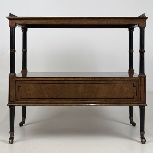 ANTIQUE 20TH CENTURY REGENCY STYLE CABINET IN MAHOGANY - ADDITIONAL PHOTO 1