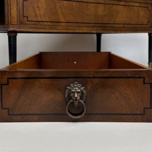 ANTIQUE 20TH CENTURY REGENCY STYLE CABINET IN MAHOGANY - ADDITIONAL PHOTO 10