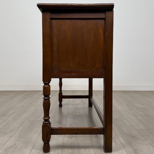 ANTIQUE 20TH CENTURY EDWARDIAN CUPBOARD IN OAK - ADDITIONAL PHOTO 3