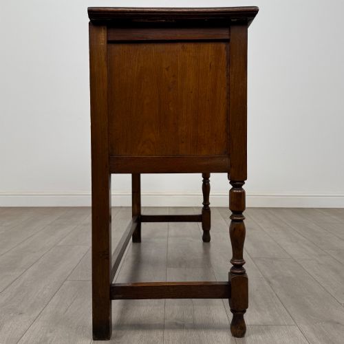 ANTIQUE 20TH CENTURY EDWARDIAN CUPBOARD IN OAK - ADDITIONAL PHOTO 7