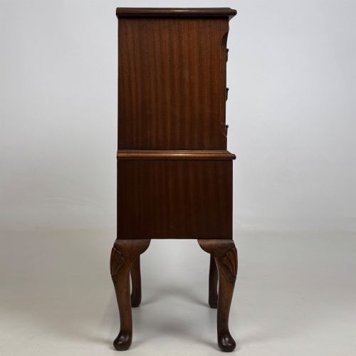 ANTIQUE 20TH CENTURY SMALL EDWARDIAN CHEST OF DRAWERS - ADDITIONAL PHOTO 6