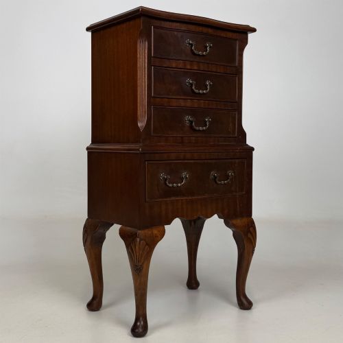 ANTIQUE 20TH CENTURY SMALL EDWARDIAN CHEST OF DRAWERS - ADDITIONAL PHOTO 7
