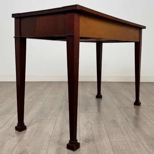ANTIQUE 20TH CENTURY REGENCY STYLE WRITING TABLE IN MAHOGANY - ADDITIONAL PHOTO 3