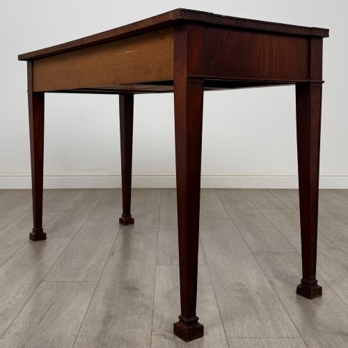 ANTIQUE 20TH CENTURY REGENCY STYLE WRITING TABLE IN MAHOGANY - ADDITIONAL PHOTO 5