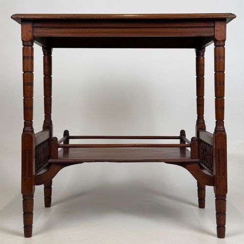 ANTIQUE 20TH CENTURY EDWARDIAN SIDE TABLE IN MAHOGANY