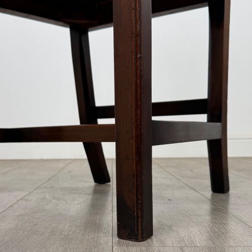 ANTIQUE 18TH CENTURY GEORGIAN SET OF 6 MAHOGANY DINING CHAIRS - ADDITIONAL PHOTO 6