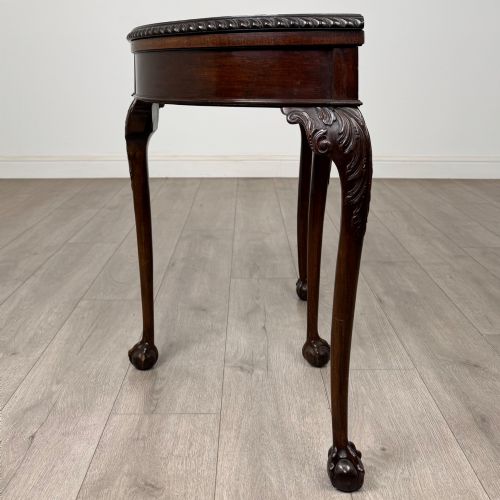 ANTIQUE 20TH CENTURY EDWARDIAN CARD TABLE IN MAHOGANY - ADDITIONAL PHOTO 2