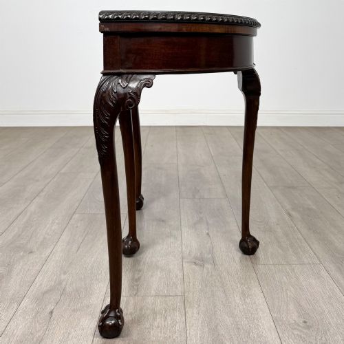 ANTIQUE 20TH CENTURY EDWARDIAN CARD TABLE IN MAHOGANY - ADDITIONAL PHOTO 7