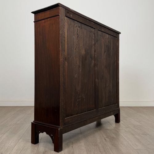 ANTIQUE 20TH CENTURY EDWARDIAN MAHOGANY DISPLAY CABINET - ADDITIONAL PHOTO 4