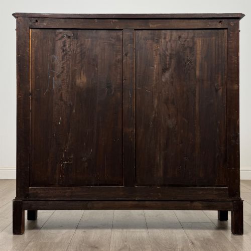 ANTIQUE 20TH CENTURY EDWARDIAN MAHOGANY DISPLAY CABINET - ADDITIONAL PHOTO 5