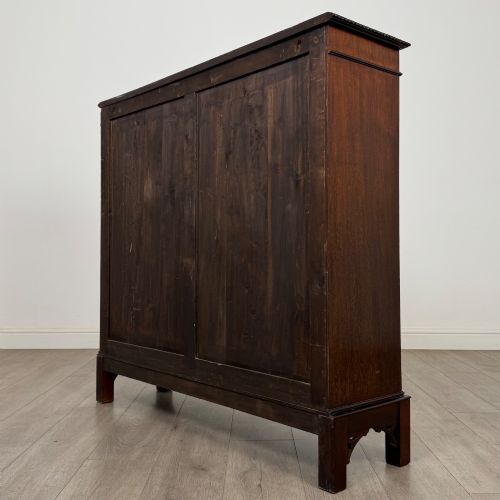 ANTIQUE 20TH CENTURY EDWARDIAN MAHOGANY DISPLAY CABINET - ADDITIONAL PHOTO 6