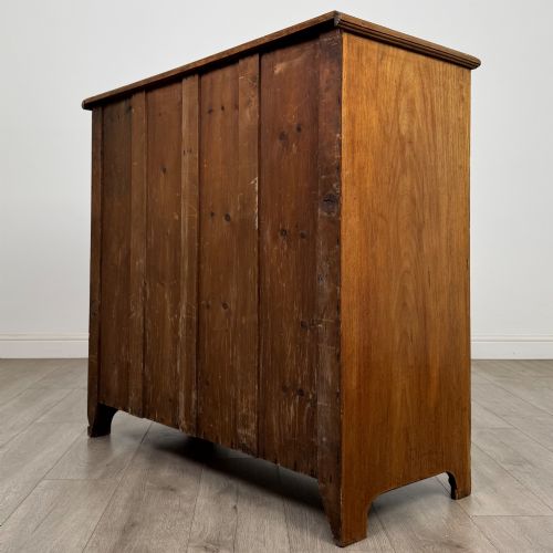 ANTIQUE 20TH CENTURY EDWARDIAN CHEST OF DRAWERS IN OAK - ADDITIONAL PHOTO 5