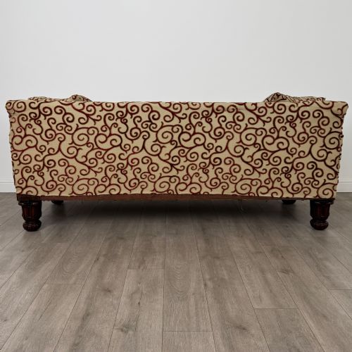 ANTIQUE 19TH CENTURY GOOD QUALITY WILLIAM IV SOFA IN ROSEWOOD - ADDITIONAL PHOTO 4