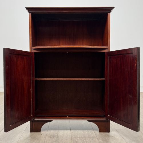 ANTIQUE 20TH CENTURY EDWARDIAN CABINET IN MAHOGANY - ADDITIONAL PHOTO 2