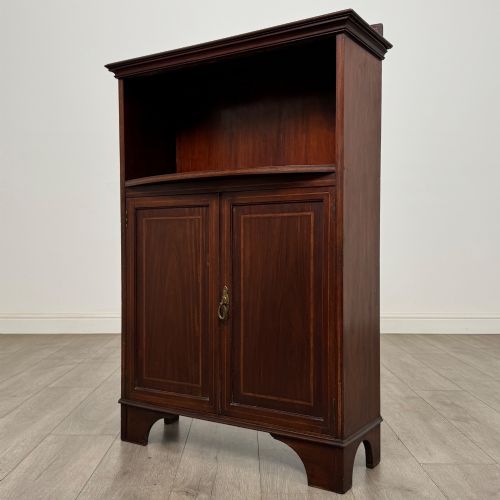 ANTIQUE 20TH CENTURY EDWARDIAN CABINET IN MAHOGANY - ADDITIONAL PHOTO 3
