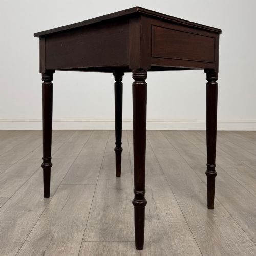 ANTIQUE 18TH CENTURY GEORGIAN SIDE TABLE IN MAHOGANY - ADDITIONAL PHOTO 5