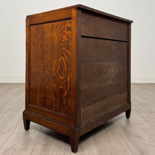 ANTIQUE 20TH CENTURY EDWARDIAN CHEST OF DRAWERS IN OAK - ADDITIONAL PHOTO 3