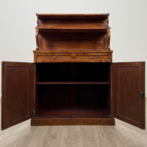 ANTIQUE 18TH CENTURY REGENCY CHIFFONIER IN MAHOGANY - ADDITIONAL PHOTO 1