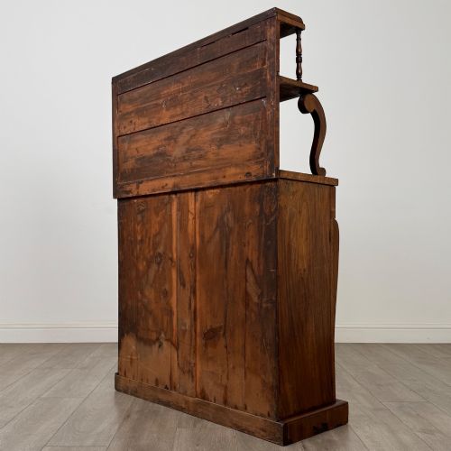 ANTIQUE 18TH CENTURY REGENCY CHIFFONIER IN MAHOGANY - ADDITIONAL PHOTO 6