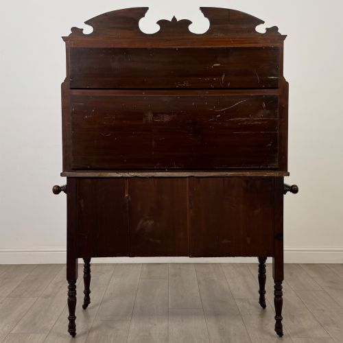 ANTIQUE 20TH CENTURY EDWARDIAN WASHSTAND IN WALNUT - ADDITIONAL PHOTO 5